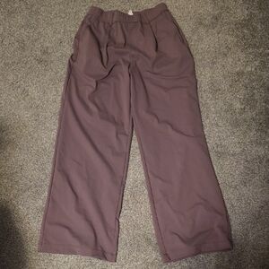 HALARA Mauve Relaxed-Fit Pants